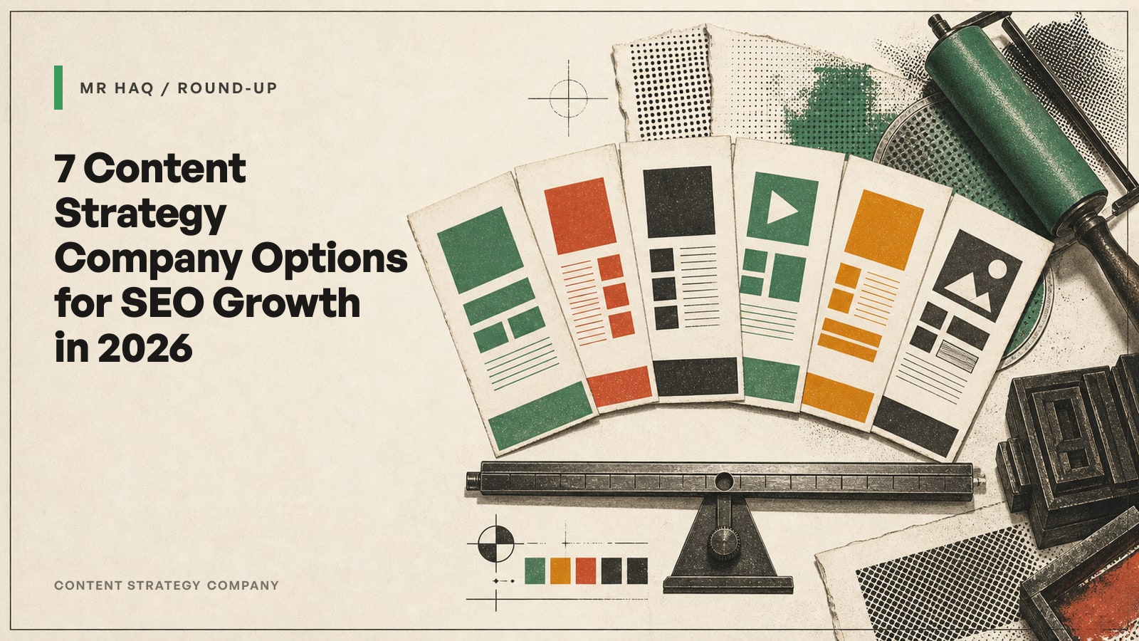 7 Content Strategy Company Options for SEO Growth in 2026